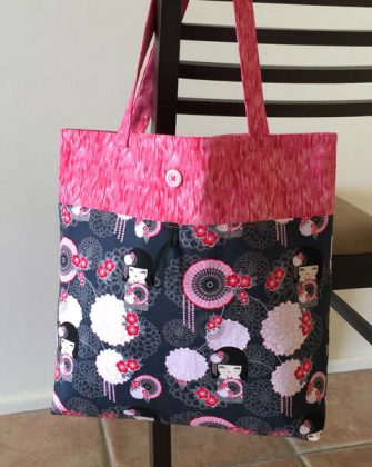 Oriental Reusable Grocery Bag - Andrie Designs