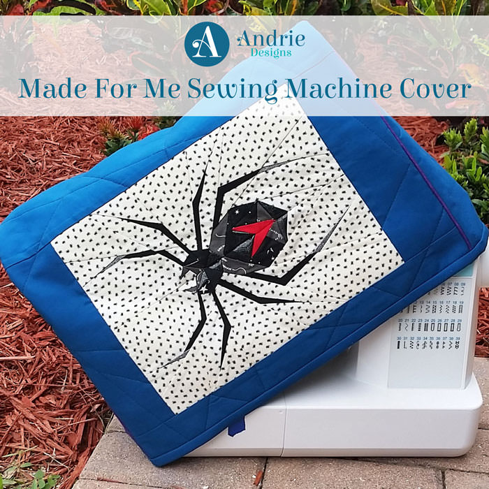 Made For Me Sewing Machine Cover - Andrie Designs