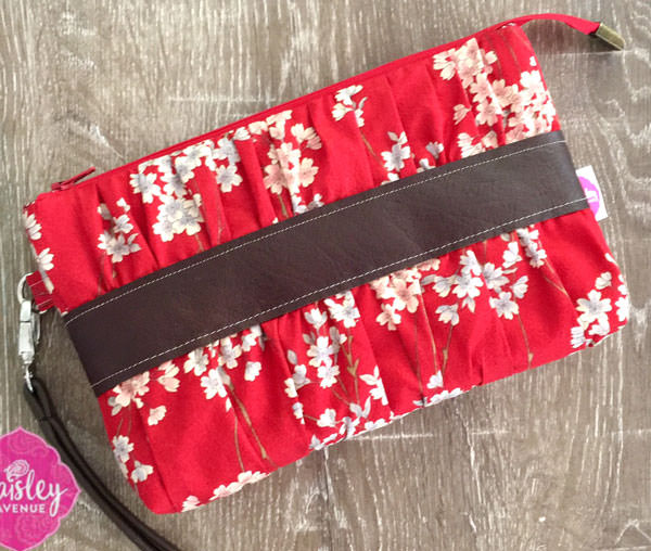 Oriental beauty in this Gather Me Up Clutch - Andrie Designs