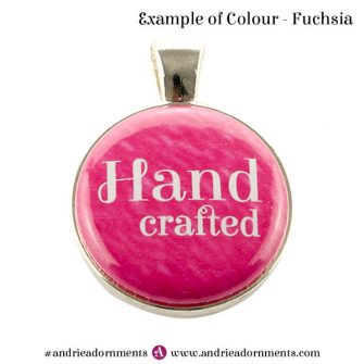 Example of fuchsia colour - Andrie Adornments