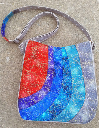 Check out this galaxy-themed Shades of Yesterday Tote Bag - Andrie Designs