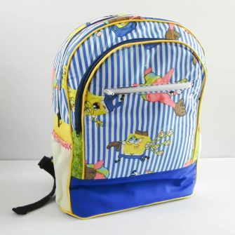 Love this Sponge Bob version of the Adventure Time Backpack - Andrie Designs