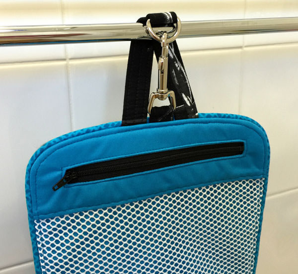 This classy, yet practical, toiletry caddy has been designed to be