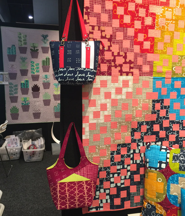 Two stunning bags at AQM 2017 - Andrie Designs