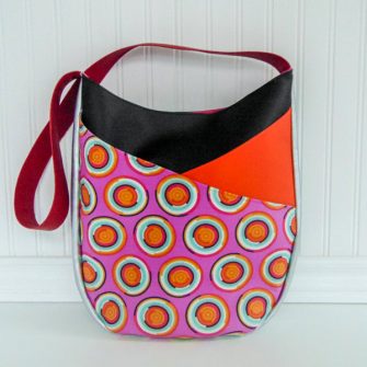 Bright and funky S & S Tote - Andrie Designs