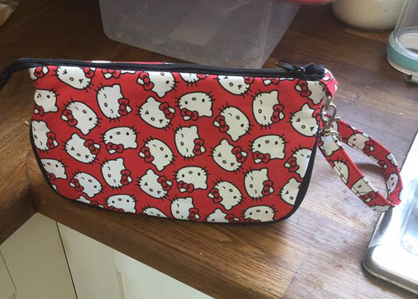 Jo W's Hello Kitty V Pouch - Customer Creations - V Pouch - Andrie Designs