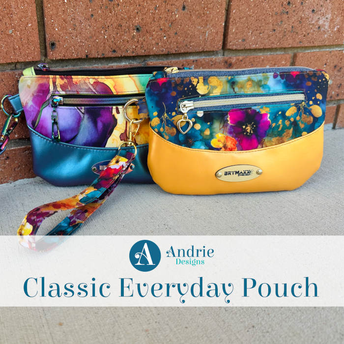 Andrie Designs - Classic Everyday Pouch