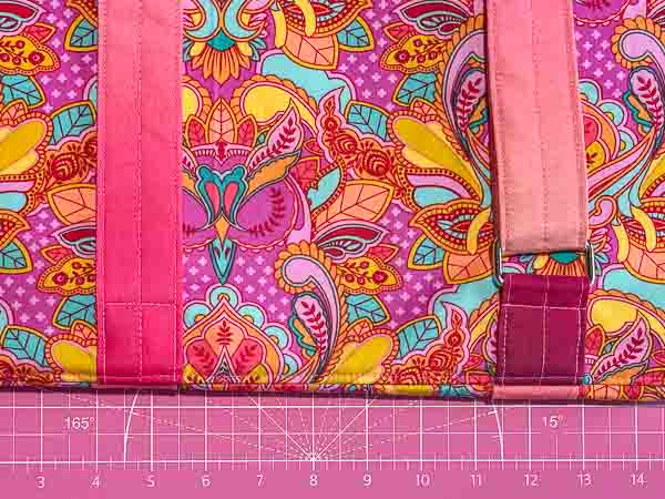 top stitching along edge of bottom - Heavy Hauler Backpack Hack - Andrie Designs-35